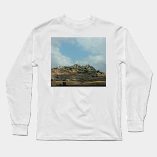 Castle Ruins. Central Sicily. 2011 Long Sleeve T-Shirt